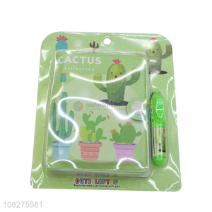 Hot Selling Fashion Notebook Cute Memo Pad With Pen