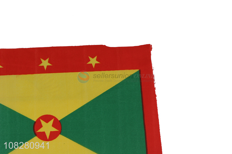 Low price Grenada country flag outdoor parade handheld flag