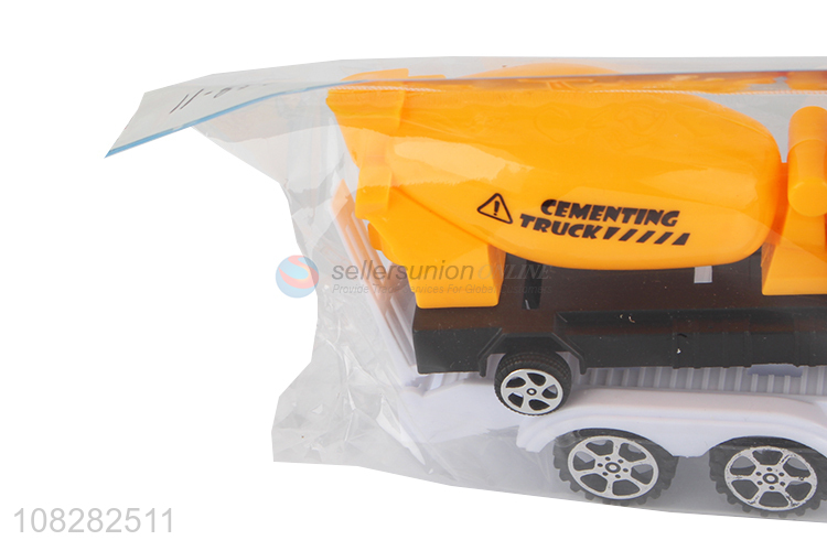 Wholesale price plastic vehicle model toys kids trailer toy