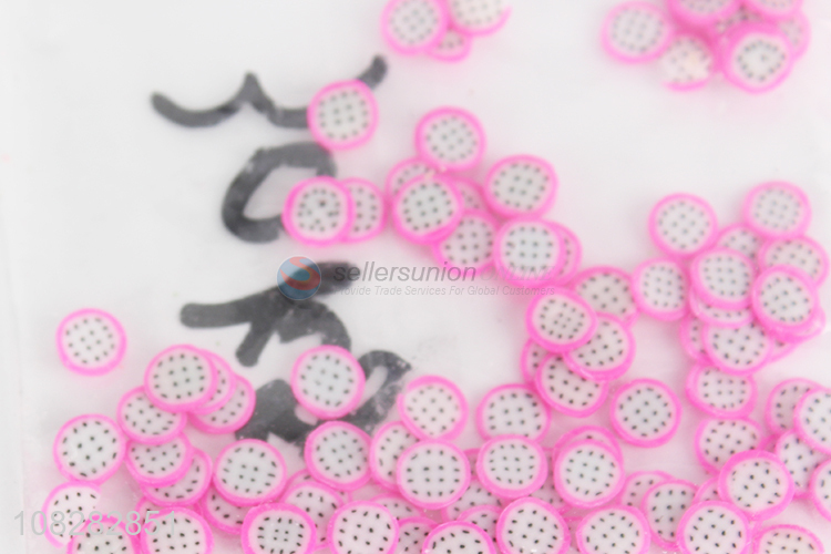 Wholesale Nail Art DIY Decoration Polymer Clay Fruit Slices