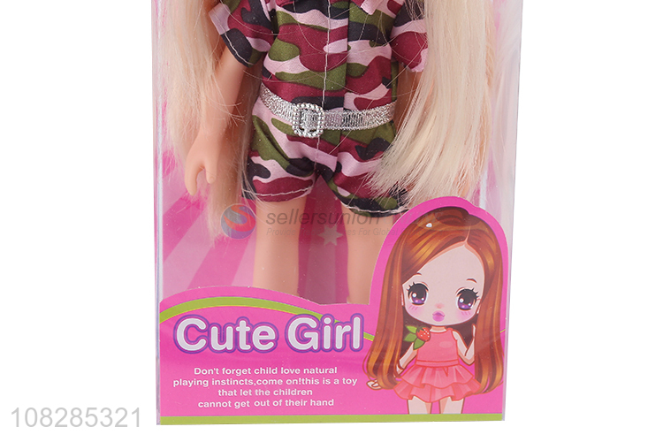 Factory wholesale fashion soft baby doll toys with cheap price