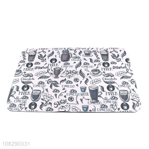 Yiwu market fashion absorbent floor mat PVC kitchen foot mat