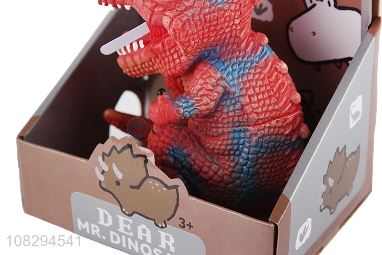 High quality cartoon torosaurus model toy kids gift party favors