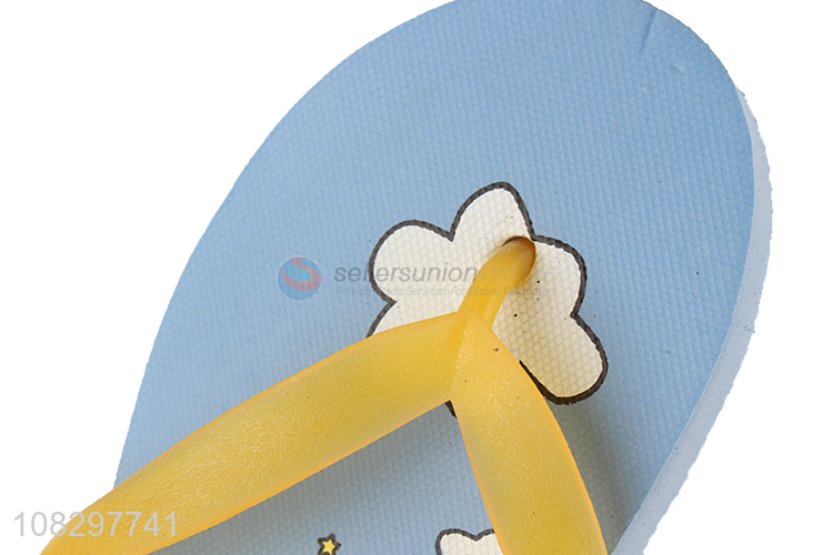 Hot selling cute design women outdoor flip-flops slippers for summer