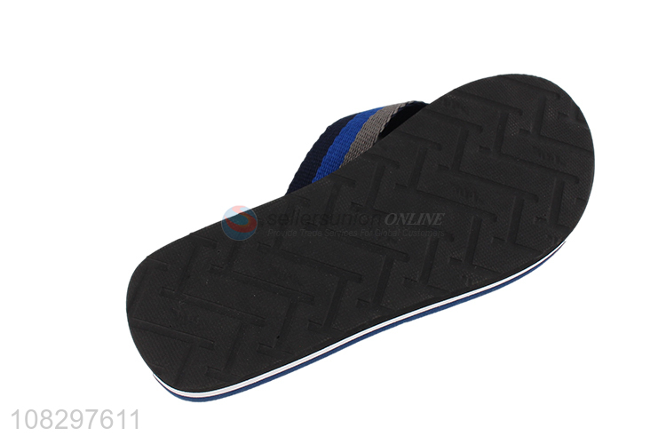 Most popular pvc comfortable men flip-flops slippers for sale