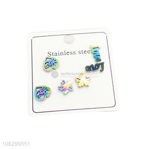 Best Sale Stainless Steel Ear Stud Fashion Jewelry