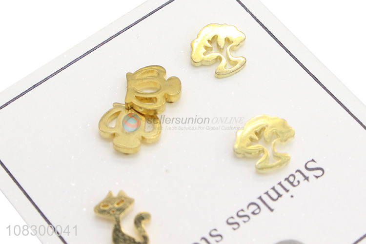 Best Selling Stainless Steel Ear Stud Trendy Earring