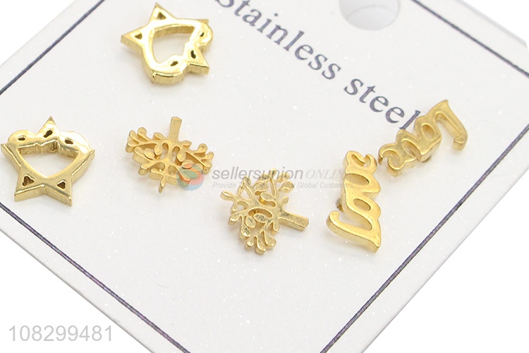 Popular Stainless Steel Earrings Ear Stud Wholesale