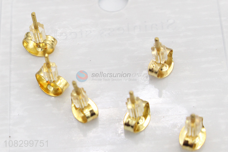 Hot Selling Fashion Jewelry Stainless Steel Stud Earring