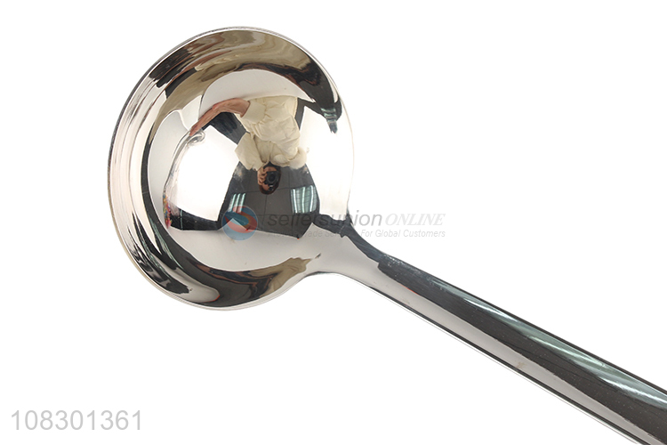 Hot items stainless steel soup ladle spoon for kitchen utensils