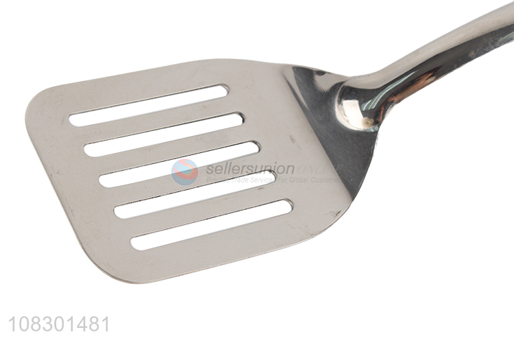 China factory stainless steel kitchen utensils slotted spatula