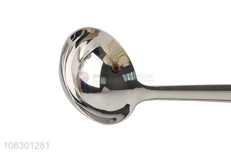 Hot selling household stainless steel soup ladle for kitchen