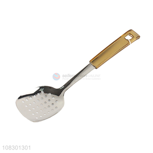 Online wholesale plastic handle kitchen slotted spatula