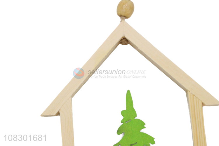 Good price creative wooden decoration hanging ornaments