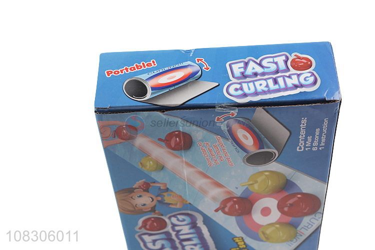 Most popular kids sports games funny curling toys for sale