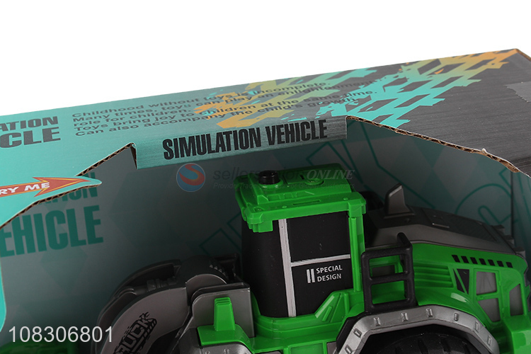 Top Quality Simulation Vehicle Inertial Farm Vehicle With Light And Music