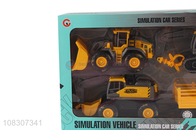Wholesale Inertial Engineering Vehicle Kids Toy Car Set