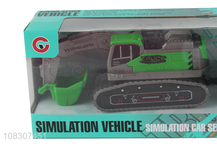 Best Quality Simulation Excavator Inertial Vehicle Toy For Sale