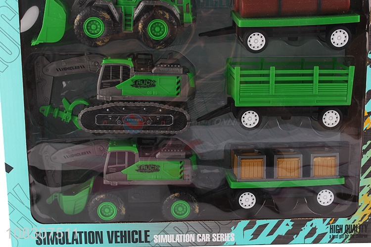 Good Price Inertial Toy Vehicle Plastic Toy Vehicle Set