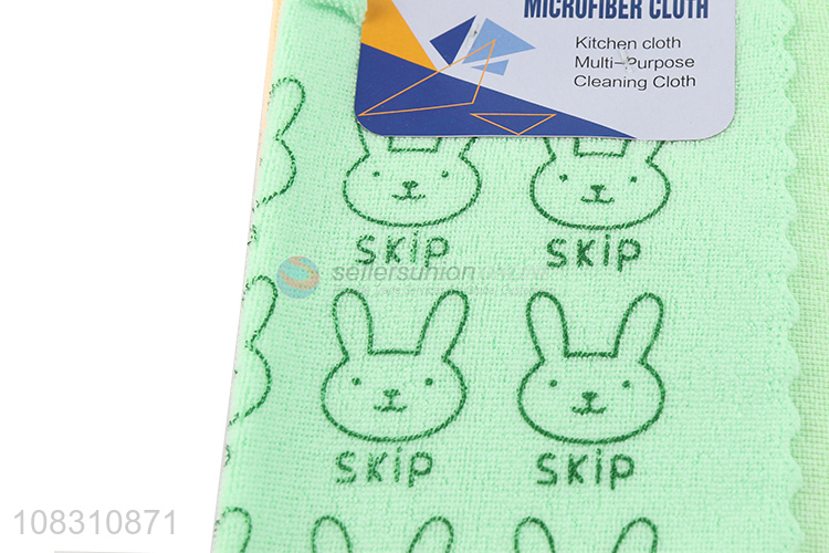 High quality cute absorbent microfiber cleaning cloths wholesale