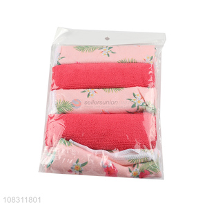 Factory Direct Sale 5 Pieces Cleaning Cloths Set