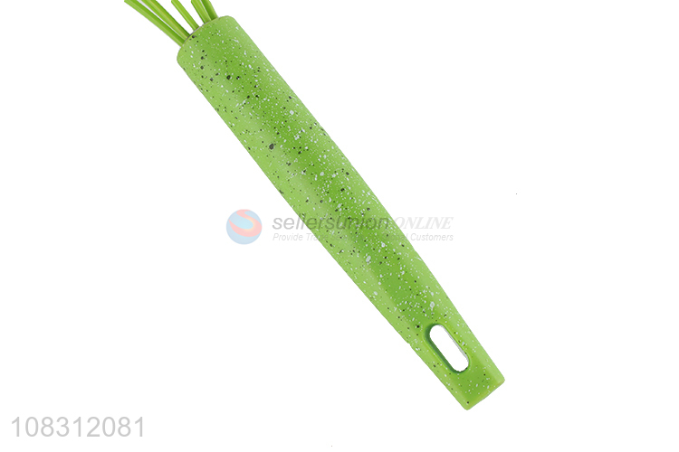 Wholesale green egg beater household kitchen egg whisk