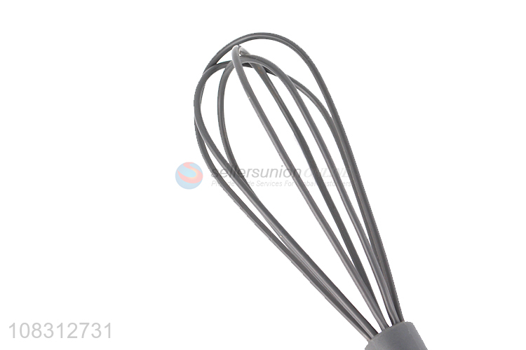 Online supply multicolor stainless steel egg whisk kitchen gadgets