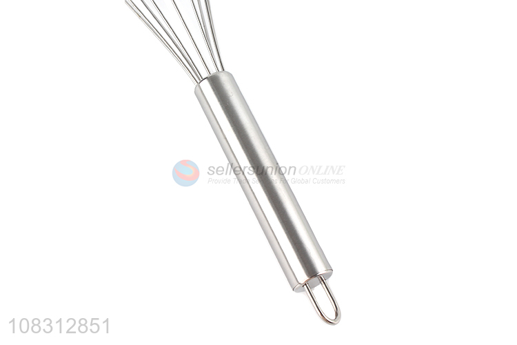 New products long handle stainless steel egg whisk kitchen supplies