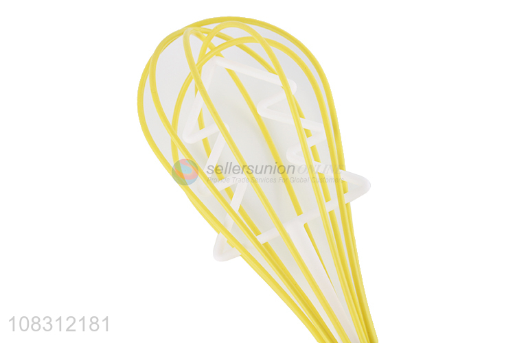 Best selling long handle manual egg whisk kitchen baking gadgets