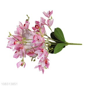 Best quality lifelike artificial flowers fake 3D orchid flowers