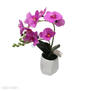 Yiwu market home décor artificial flower fake bonsai for sale