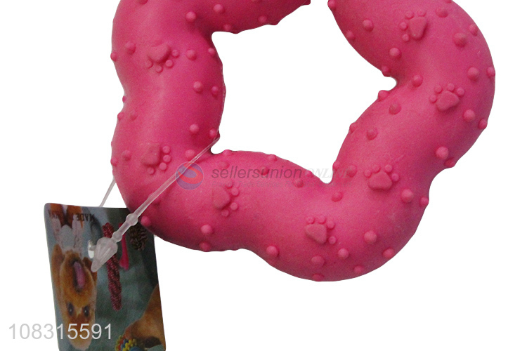 Wholesale Star Shape Pet Molar Toy Interactive Pet Toy