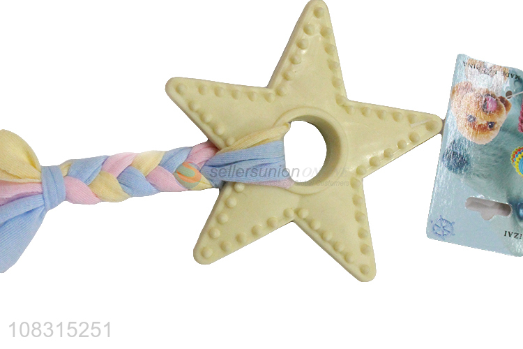 Popular Tpr Rope Bite-Resistant Tooth Cleaning Pet Dog Toy