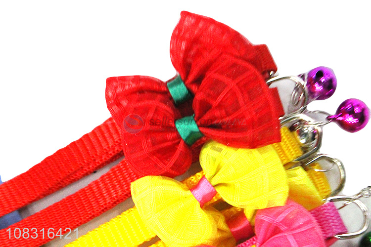 Hot Selling Bow Tie Design Pet Collars Dog Collars