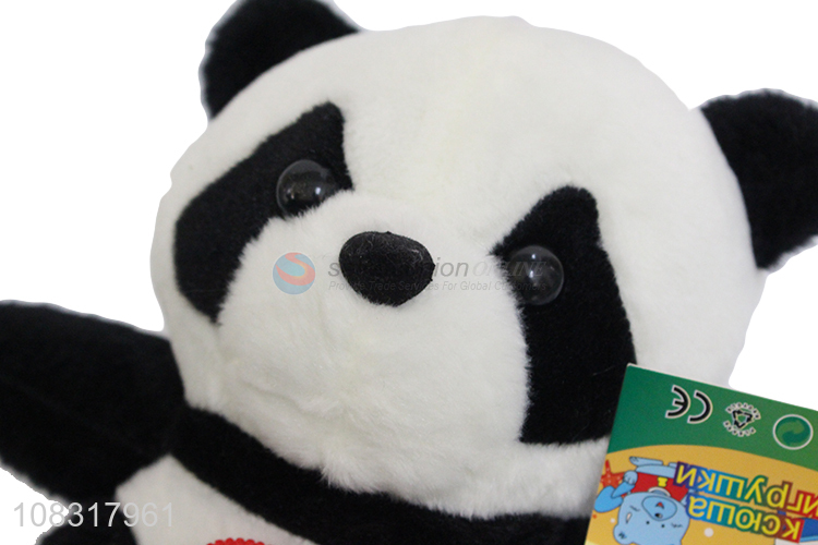 Yiwu market soft stuffed panda toy plush panda doll toy