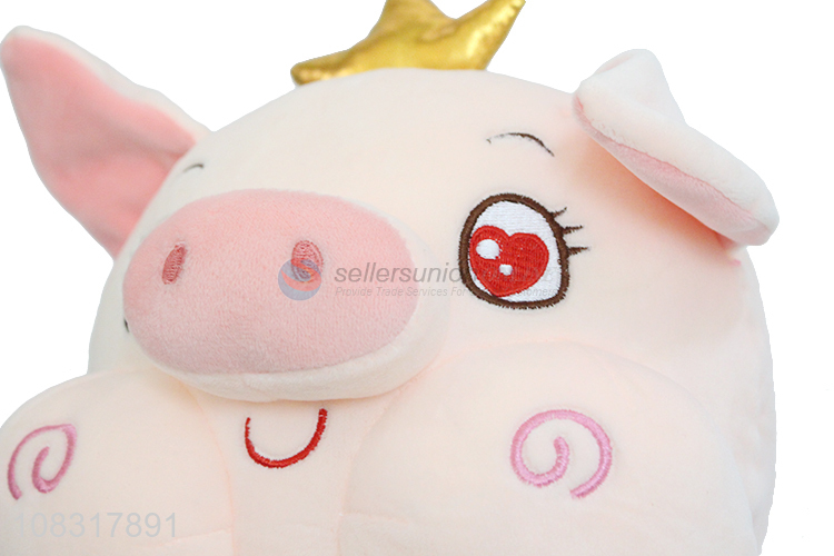 Hot selling lovely plush animal toy plush pig doll toy
