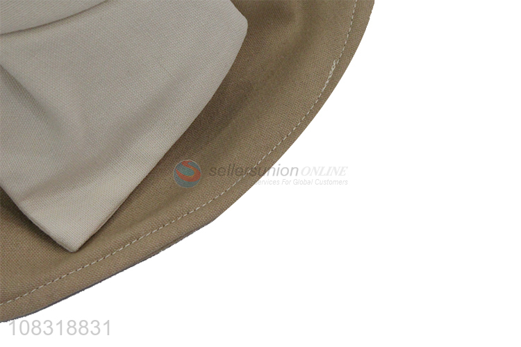 Wholesale Price Fashion Polyester Bow Fisherman Hat Sun Hat