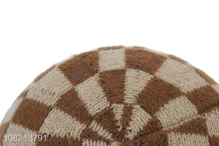Factory price fashion checkerboard fisherman hat polyester hat