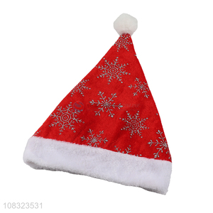 New arrival creative plush christmas hat santa hat for sale