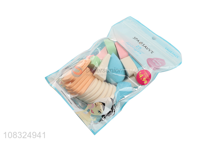 Online wholesale durable travel makeup puff set for women