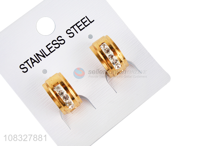 New Products Stainless Steel Earring Fashion Hoop Earring