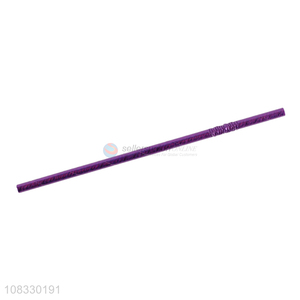 Best selling purple paper drinking straws for bubble tea