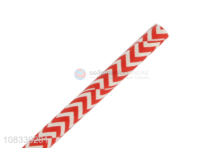 Top quality disposable wrap paper drinking straws for sale