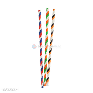 Good selling colourful eco-friendly paper drinking straws wholesale