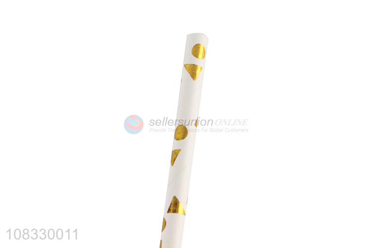 Wholesale from china disposable paper drinking straws