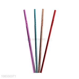 Yiwu factory multicolor disposable paper drinking straws