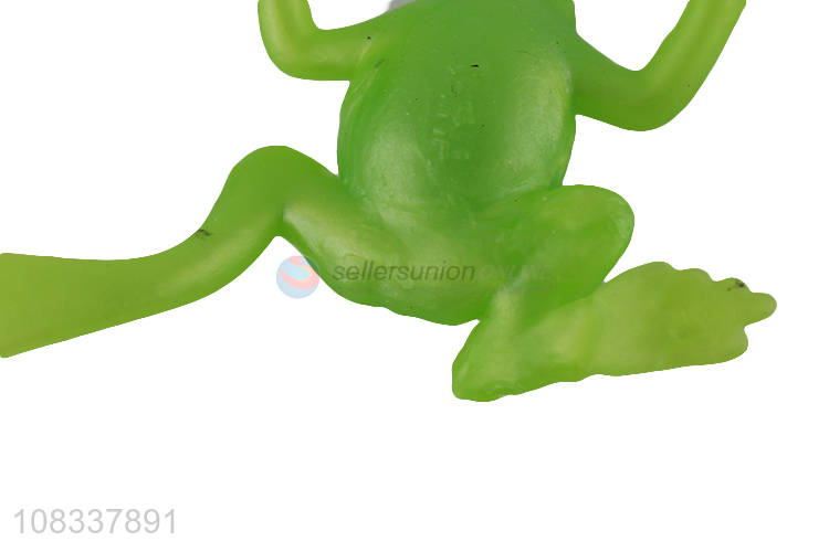 Factory price simulation frog strechy spoof sensory fidget toy