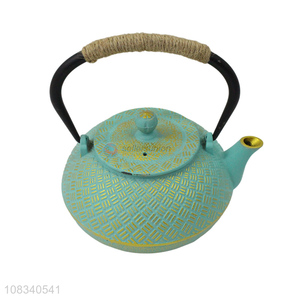 Recent design 0.8L Japanese cast iron teapot for loose tea fruit tea