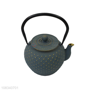Good quality 1.1L Japanese tetsubin cast iron teapot with tea strainer