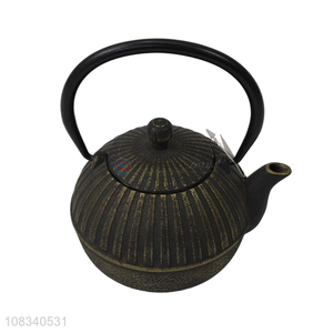 Hot selling 0.5L antique cast iron teapot Chinese traditional teapot
